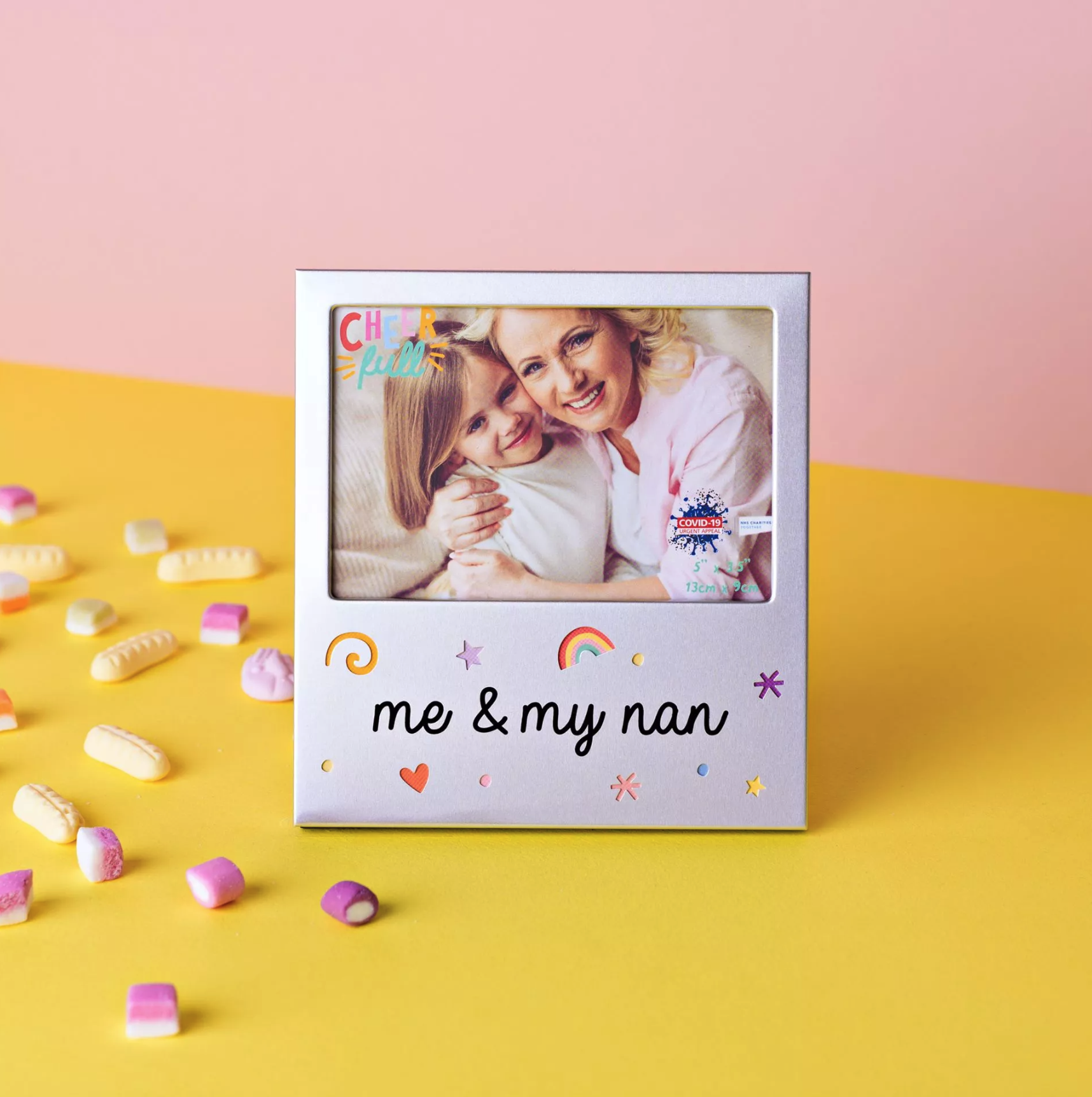 Aluminium Me And My Nan Photo Frame 5x3.5