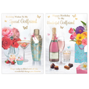 Poppyhill 12 Pack Cards C50 Birthday Girlfriend