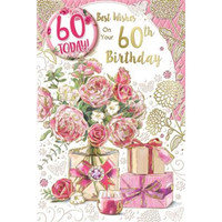 Xpress Yourself 6 Pack Cards C75 Birthday Age 60