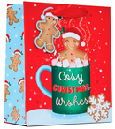 Partisan 6 Pack Gift Bag Cosy Christmas Large