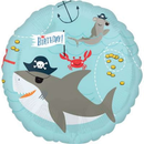 Anagram Ahoy Pirate 18" Foil Balloon