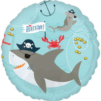 Anagram Ahoy Pirate 18" Foil Balloon