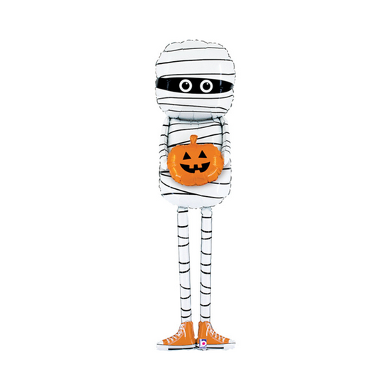 Grabo Mummy With Pumpkin 65" Foil Balloon