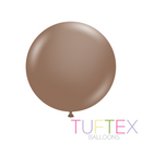 Tuftex Standard Cocoa 24" Latex Balloons 3pk