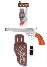 Cowboy Gun W/Holster 27cm