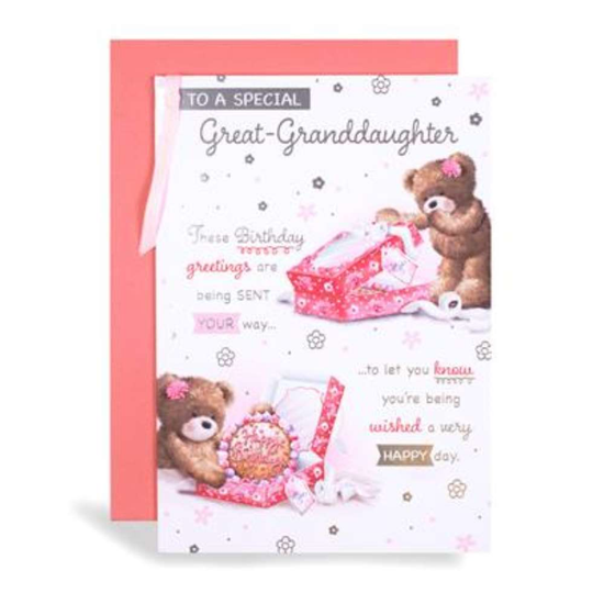 Prelude C90 Birthday Great-Granddaughter 6pk