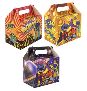 Henbrandt Lunch Box Superhero (Design May Vary)
