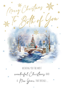 Regal 6 Pack C75 Cards Christmas Both Of You