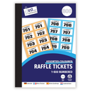 Tallon Cloakroom Tickets 1-800