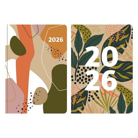 Diary A5 WTV Eco Fully Recyclable 2027 12pk
