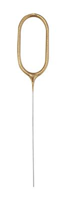 Unique Party Candle Sparkler Number 0 Gold 7