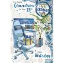 Xpress Yourself C75 Birthday Age 13 Grandson 6pk