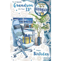 Xpress Yourself C75 Birthday Age 13 Grandson 6pk