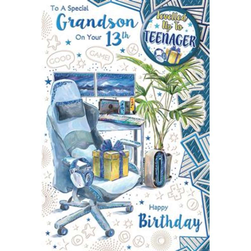 Xpress Yourself C75 Birthday Age 13 Grandson 6pk