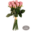 Eleganza Beatrice Rose Dusky Pink 15 Bud Bunch