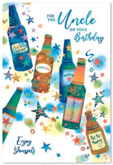 Simon Elvin C50 Birthday Uncle 6pk