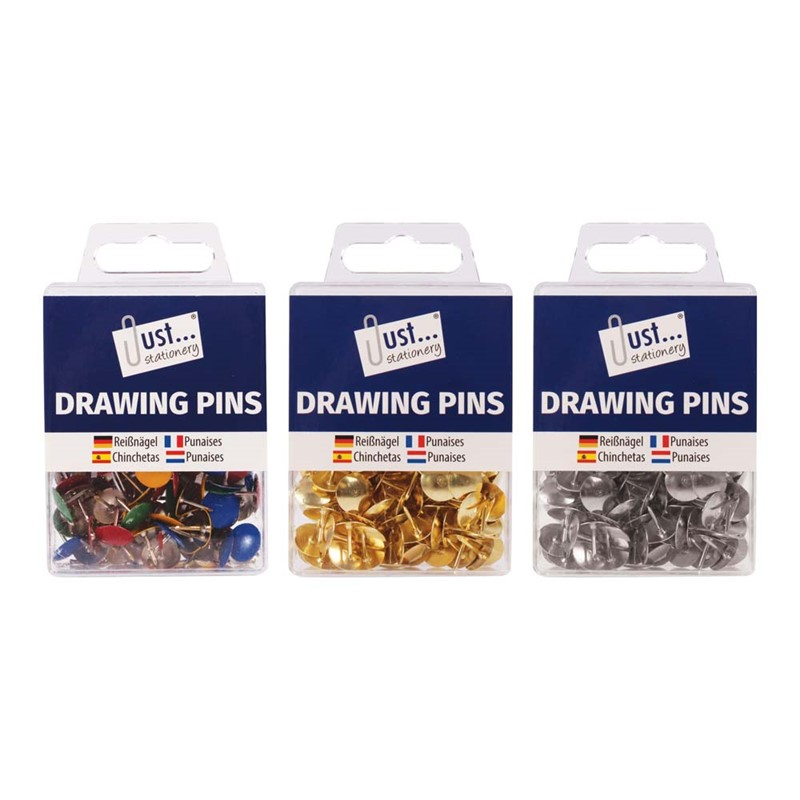 Tallon Drawing Pins 12pk