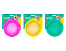 Collapsible Pet Bowl 18cm (Colour May Vary)