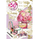 Xpress Yourself C75 Birthday Age 50 Wife 6pk