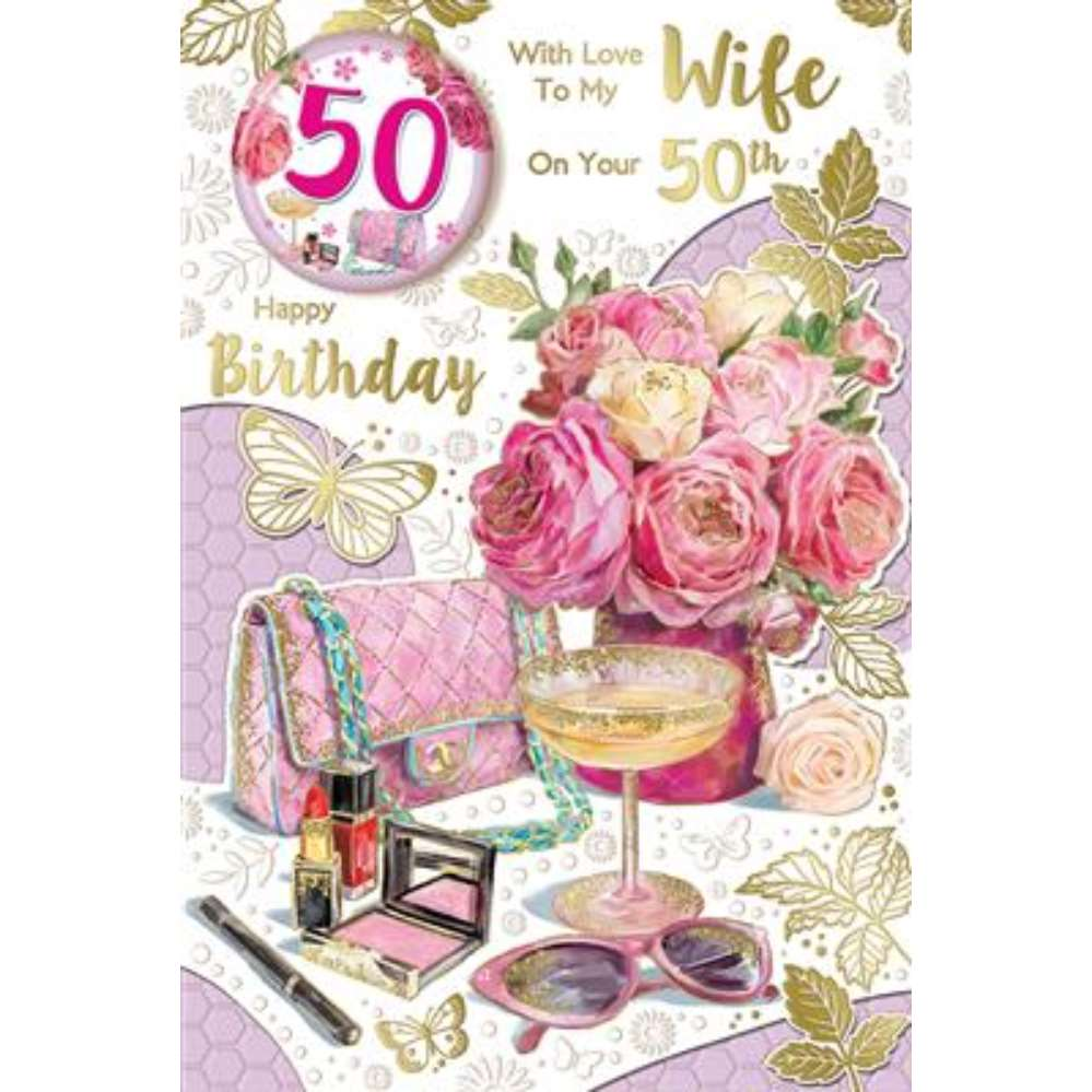 Xpress Yourself C75 Birthday Age 50 Wife 6pk