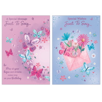 Poppyhill 12 Pack Cards C50 Just To Say