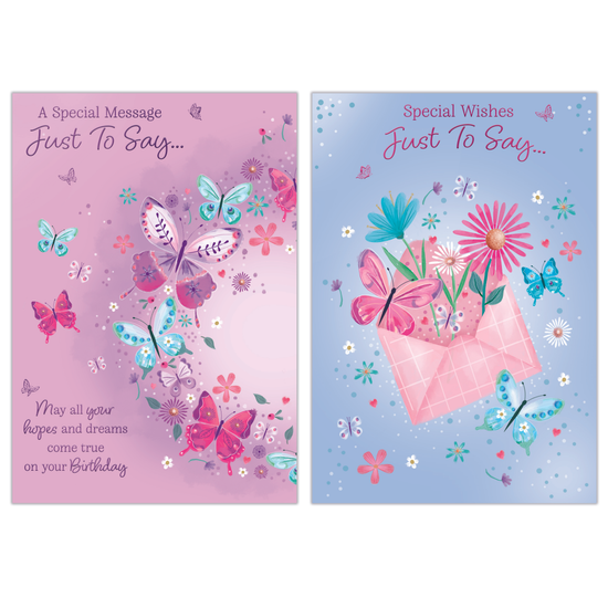 Poppyhill 12 Pack Cards C50 Just To Say