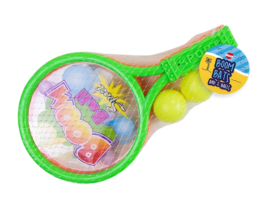 Boom Bat Rackets W/2 Balls