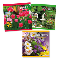 Calendar Square Flowers & Gardens 2027 12pk