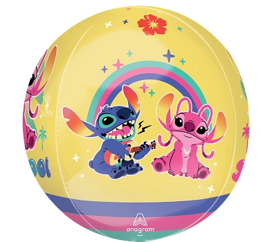 Anagram Foil Balloon Orbz Disney Lilo & Stitch 16