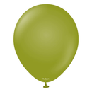 Kalisan Retro Olive Green 5" Latex Balloons 100pk
