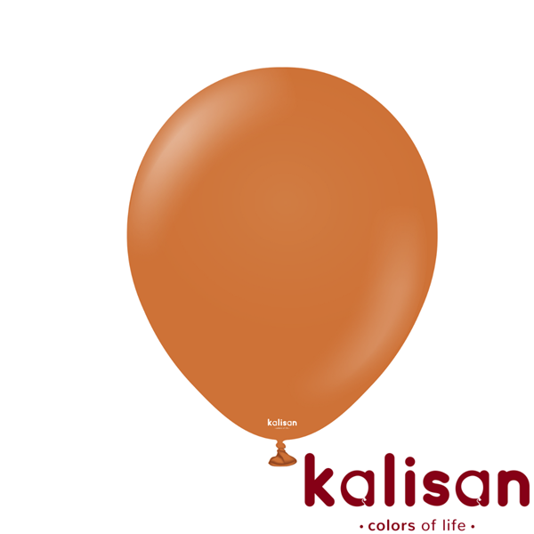Kalisan Standard Caramel Brown 18" Latex 25pk