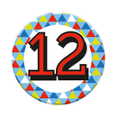 Small Badges Age 12 Male 6pk