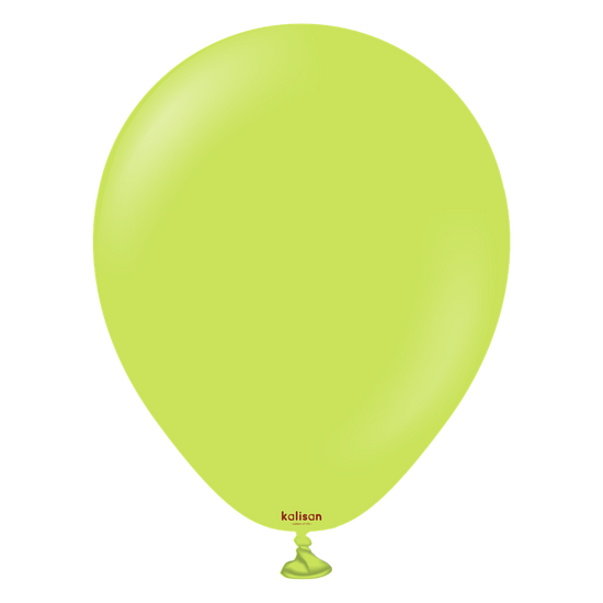 Kalisan Standard Lime Green 5" Latex 100pk