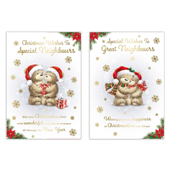 Poppyhill 12 Pack Cards C50 Christmas Neighbours