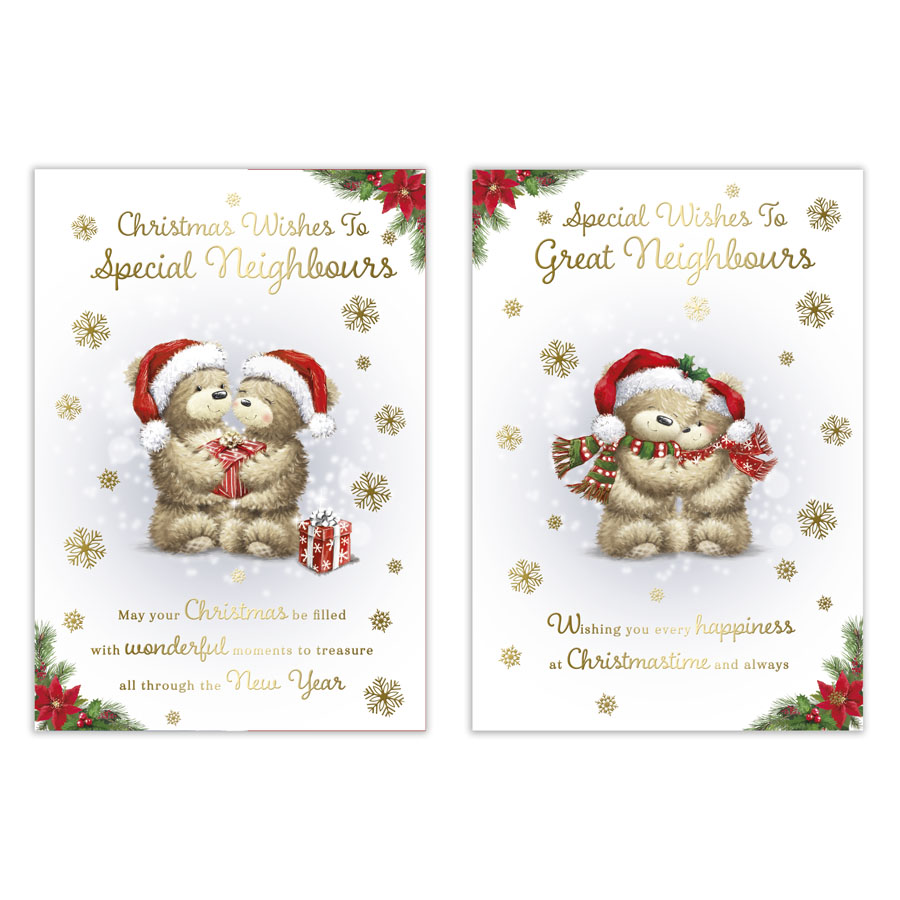Poppyhill 12 Pack Cards C50 Christmas Neighbours