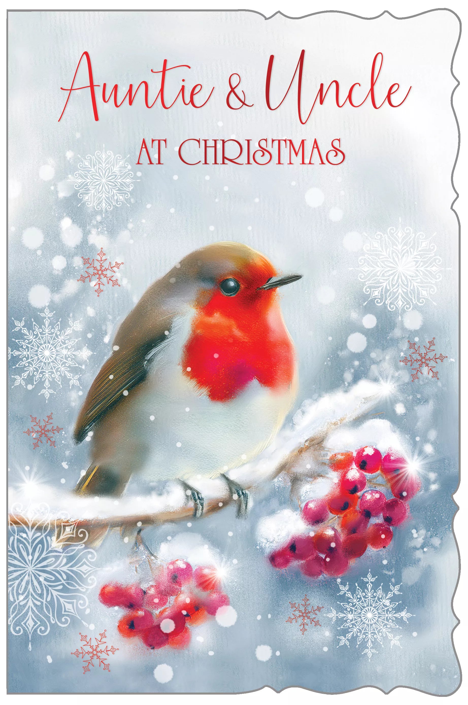 Out Of The Blue C75 Christmas Auntie & Uncle 6pk