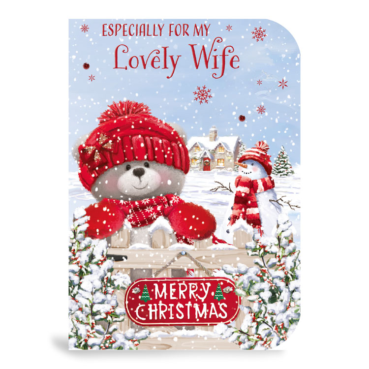 Prelude 6 Pack Cards C90 Christmas Wife Cute