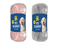 Super Soft Pet Blanket 100x150cm (Colour May Vary)