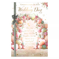 Set of six Prelude C75 wedding day cards featuring elegant designs, perfect for wedding invitations or keepsakes.