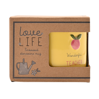 Widdop Love Life Mug Teacher 290ml