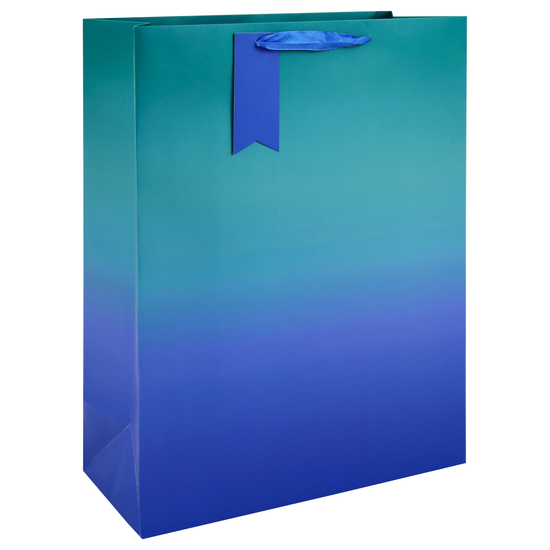 Eurowrap 6 Pack Gift Bag Blue Ombre Extra Large