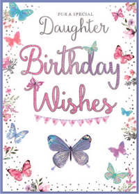 Simon Elvin 6 Pack Cards C90 Birthday Daughter