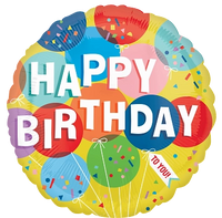 Anagram Foil Balloon Sunny Balloons Birthday 18