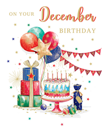 Regal 6 Pack C50 Cards December Birthday