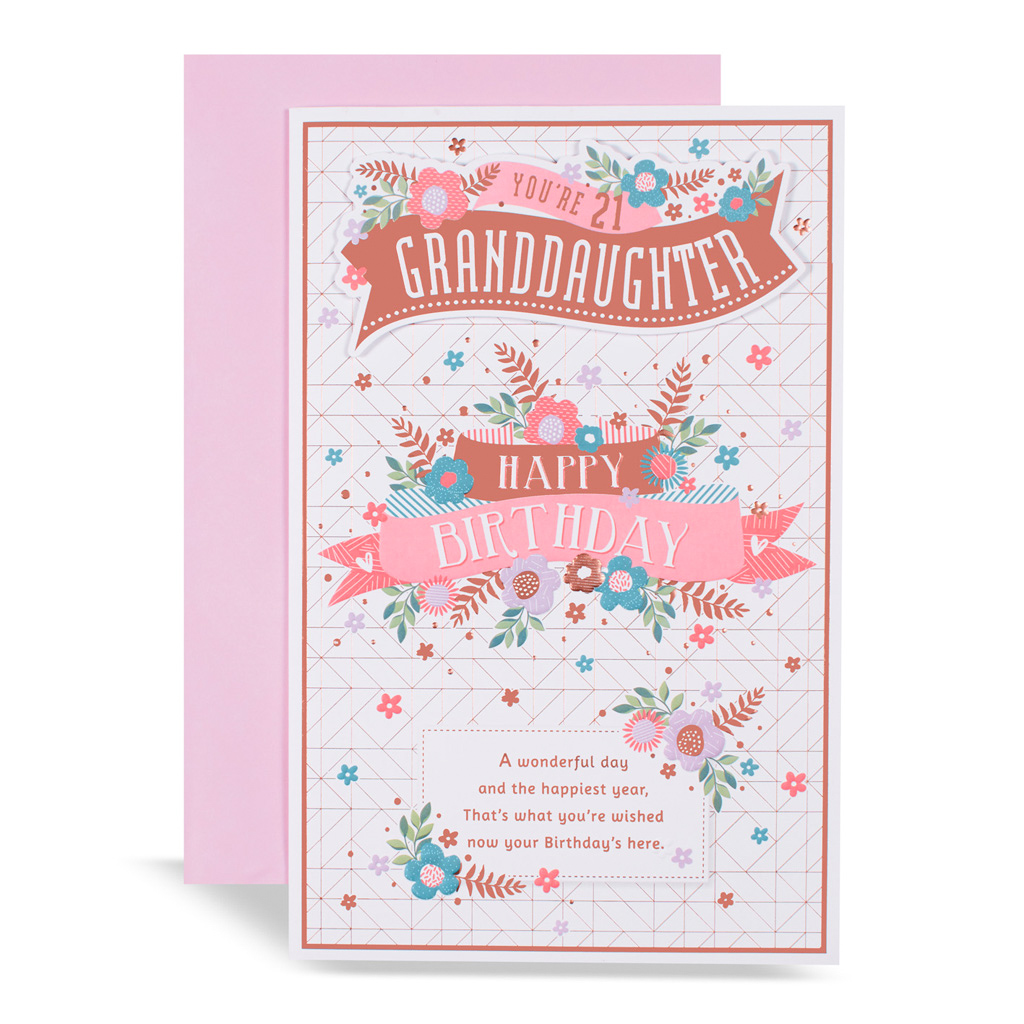 Prelude C375 Birthday Granddaughter 6pk