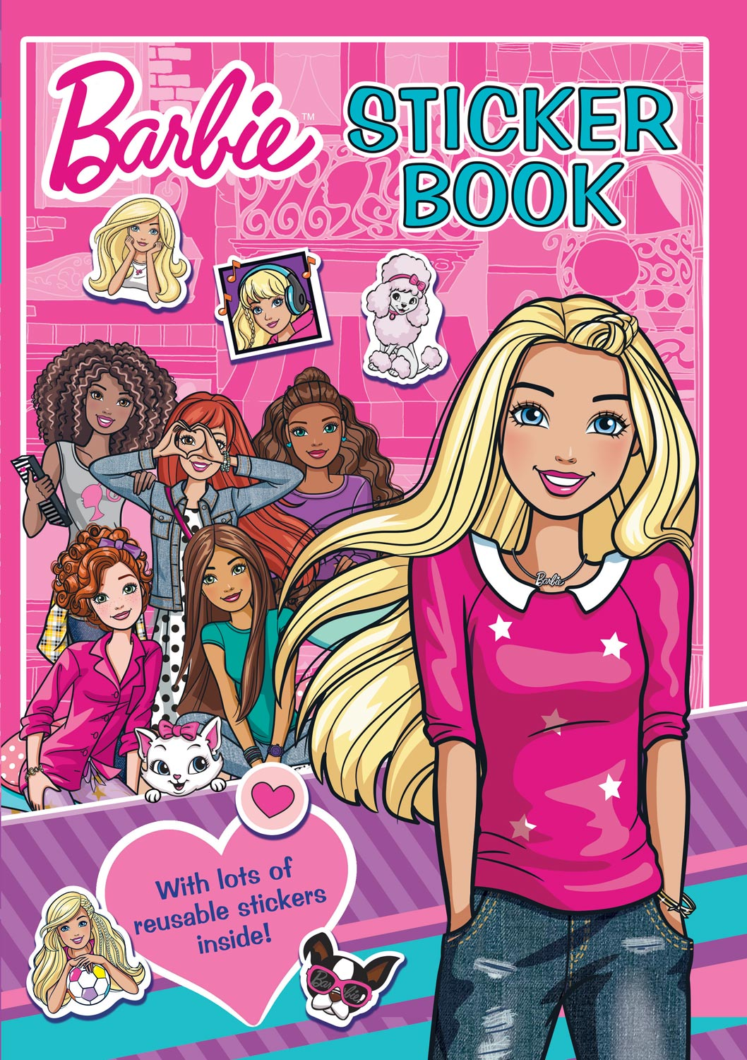 Alligator Products Sticker Book Barbie