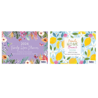 Organiser Calendar Cherry & Butterfly 2027 12pk
