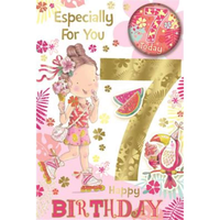 Xpress Yourself C75 Birthday Age 7 6pk