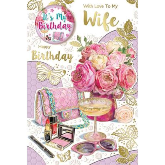 Xpress Yourself C75 Birthday Wife 6pk