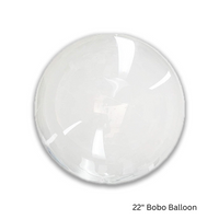 Bobo Clear Bubble Balloon 22" (Loose)
